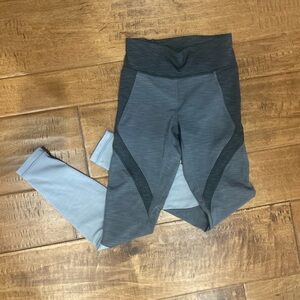 Stylish Gray and Black Lulu Leggings